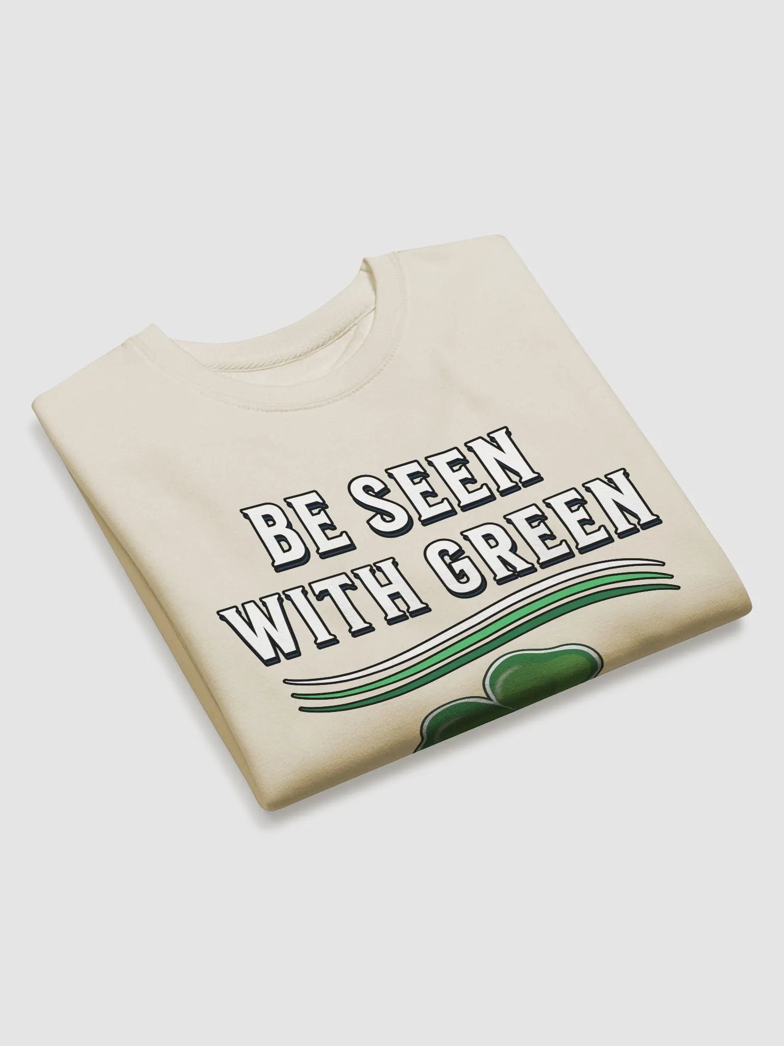 Be Seen With Green St. Patrick's Day Sweatshirt product image (27)