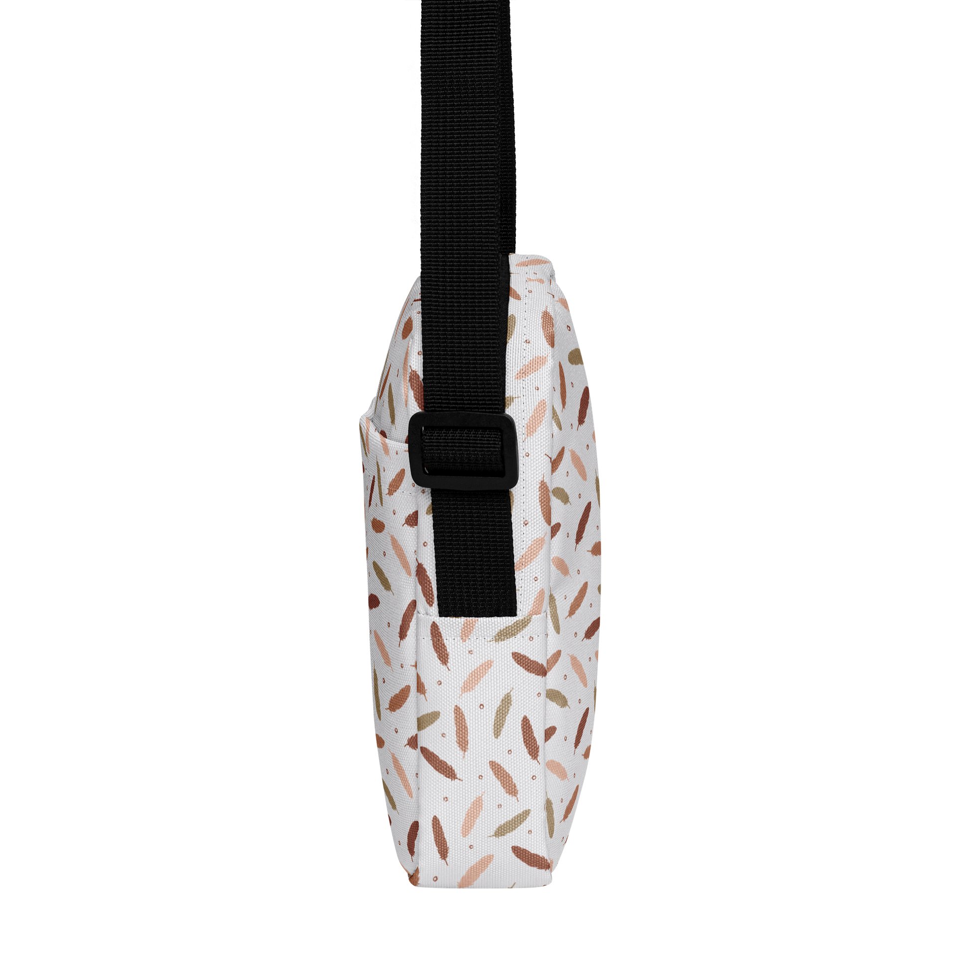 Mocha Mousse Feathers Crossbody Bag product image (2)