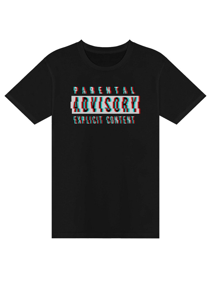Parental Advisory Glitch Tee product image (1)