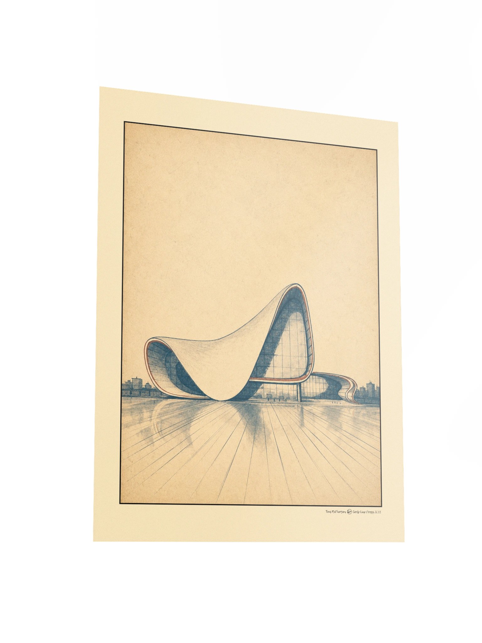 The Heydar Aliyev Centre - Print 26.05 product image (7)