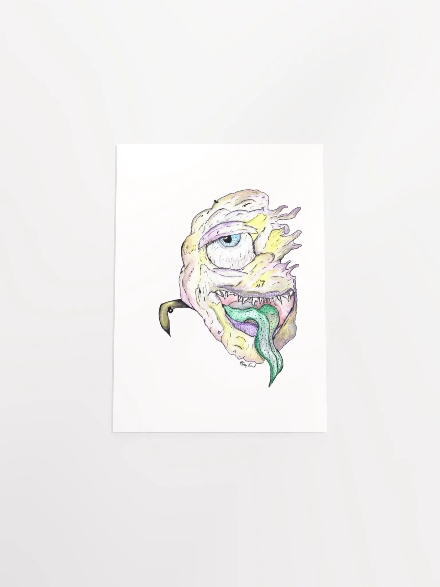 Losing Grip Print product image (3)