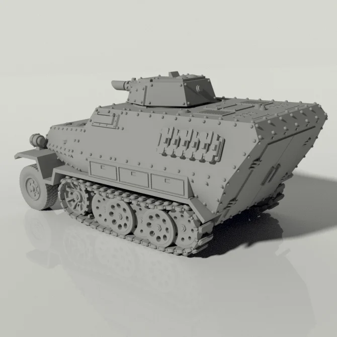 Grim 251 Transport / Artillery Support STLs product image (4)