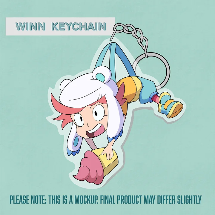 Winn Acrylic Keychain (Limited Preorder) product image (1)