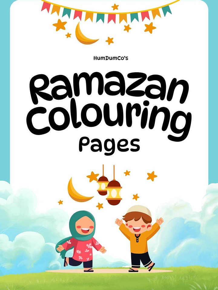Ramadan Colouring Pages Worksheet product image (1)