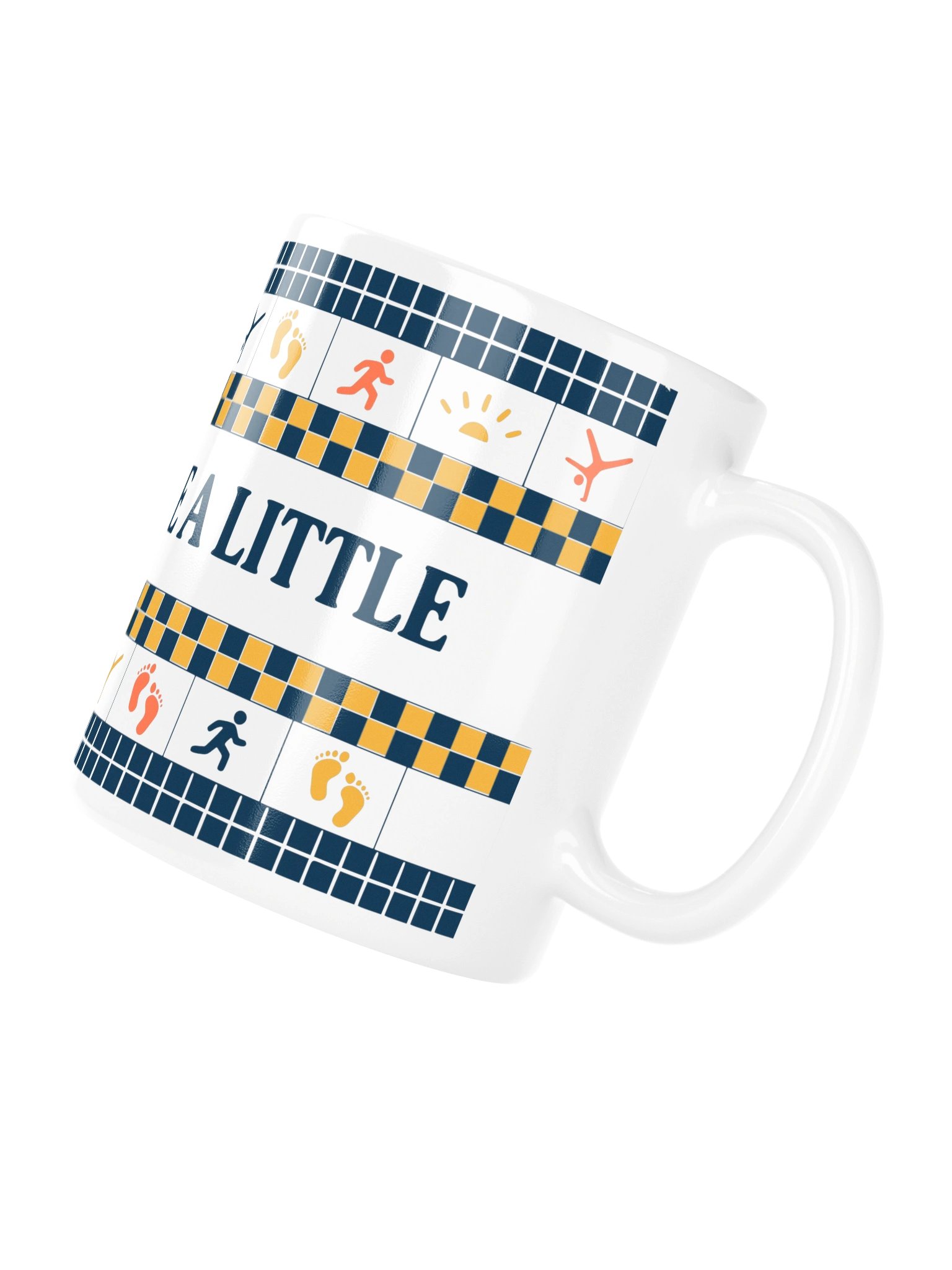 Let’s Move a Little Mug | Tiles product image (4)
