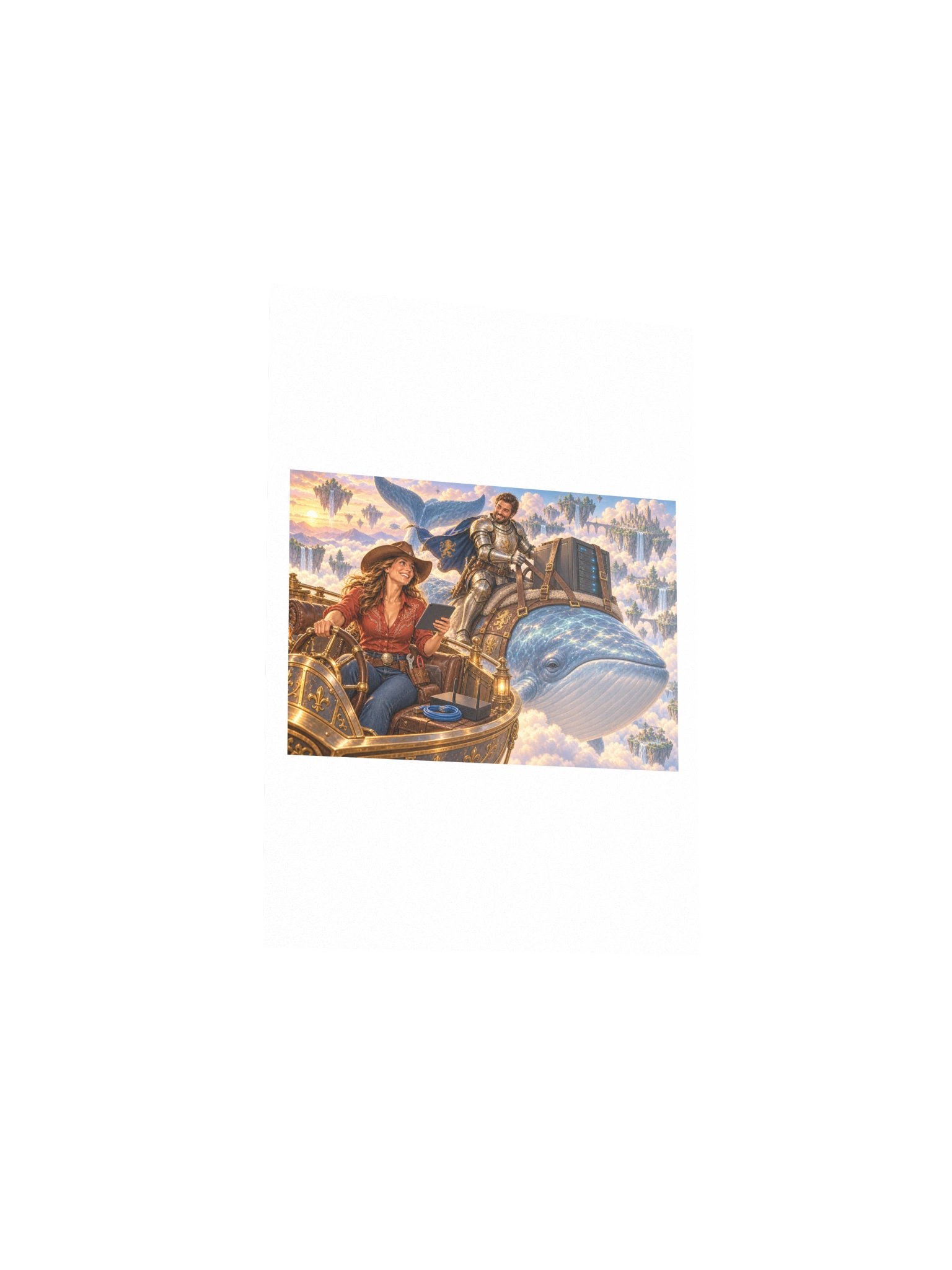 Cloud Migration Small Art Print product image (3)