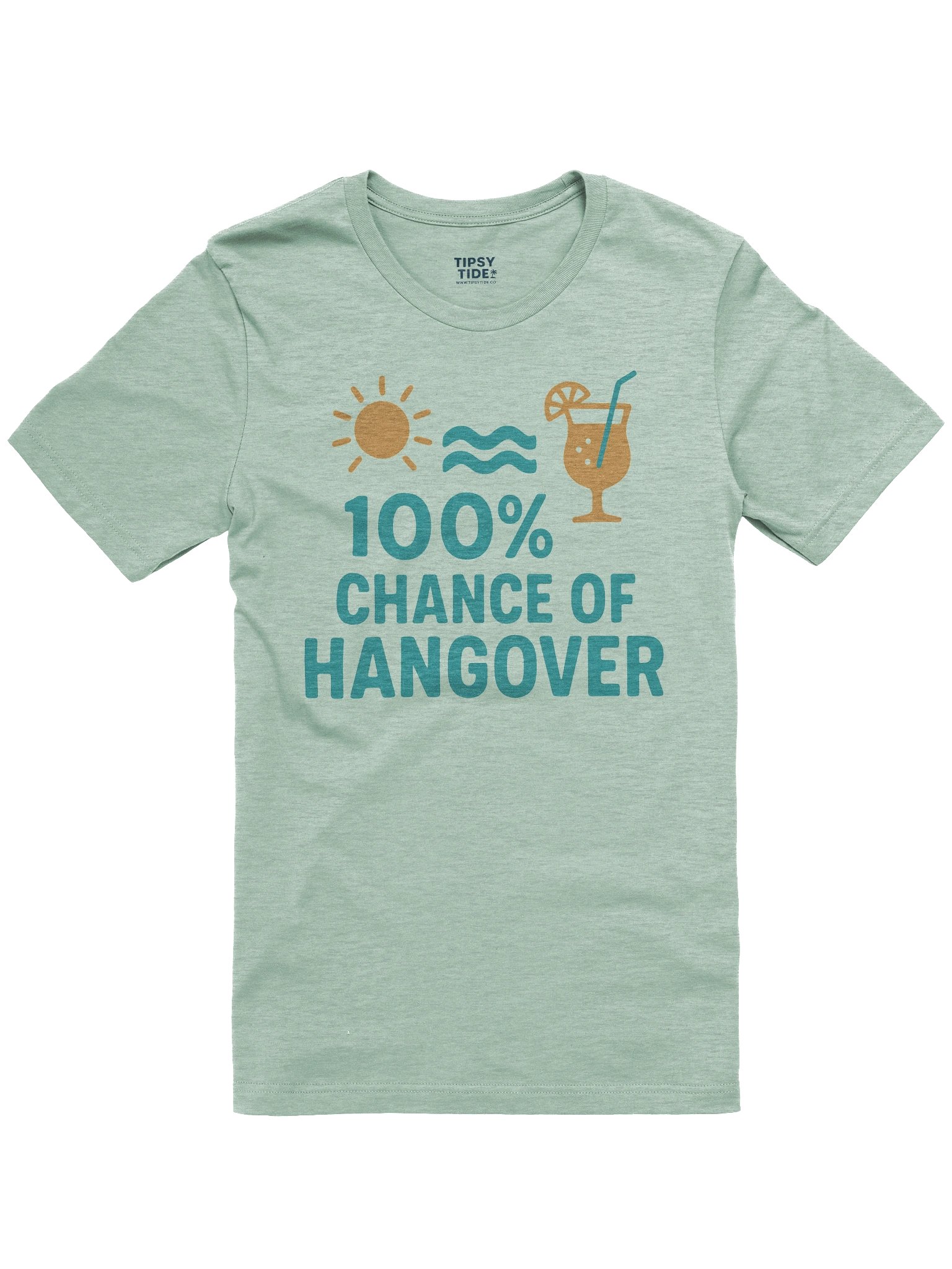 100% Chance of Hangover T-Shirt product image (1)