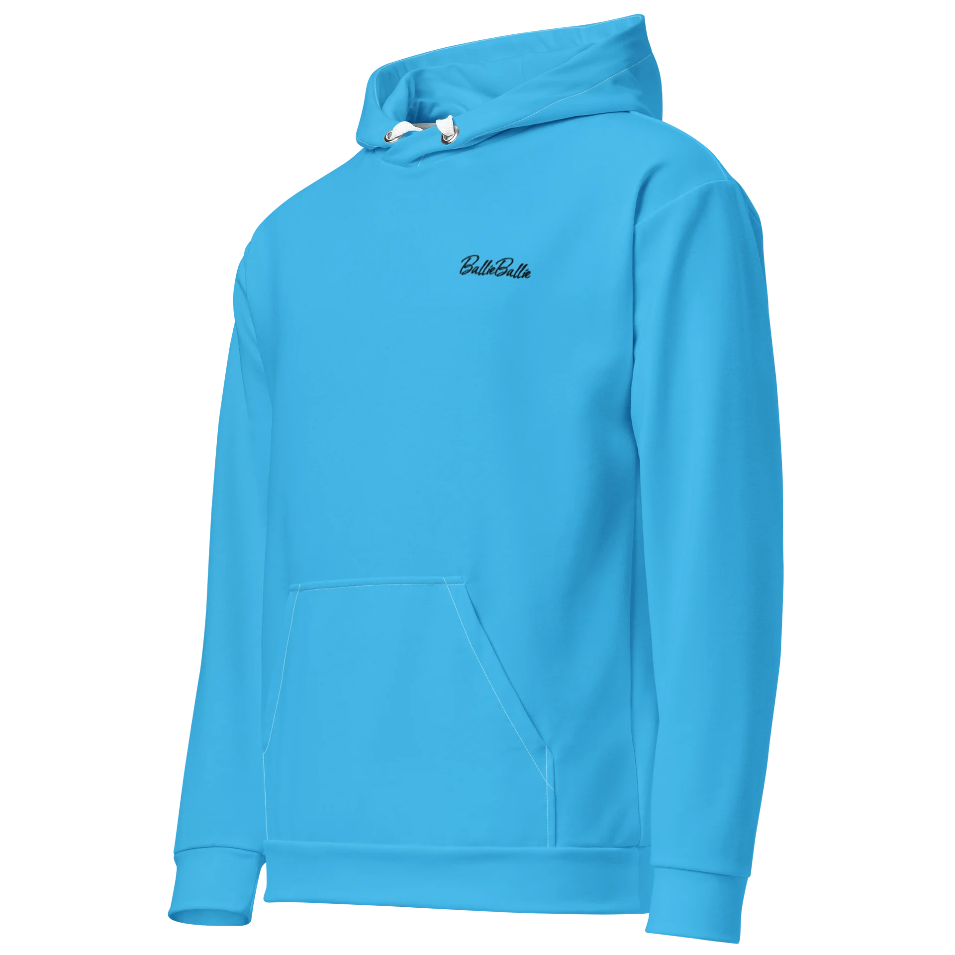 Hoodie Deep Sky Blue product image (3)
