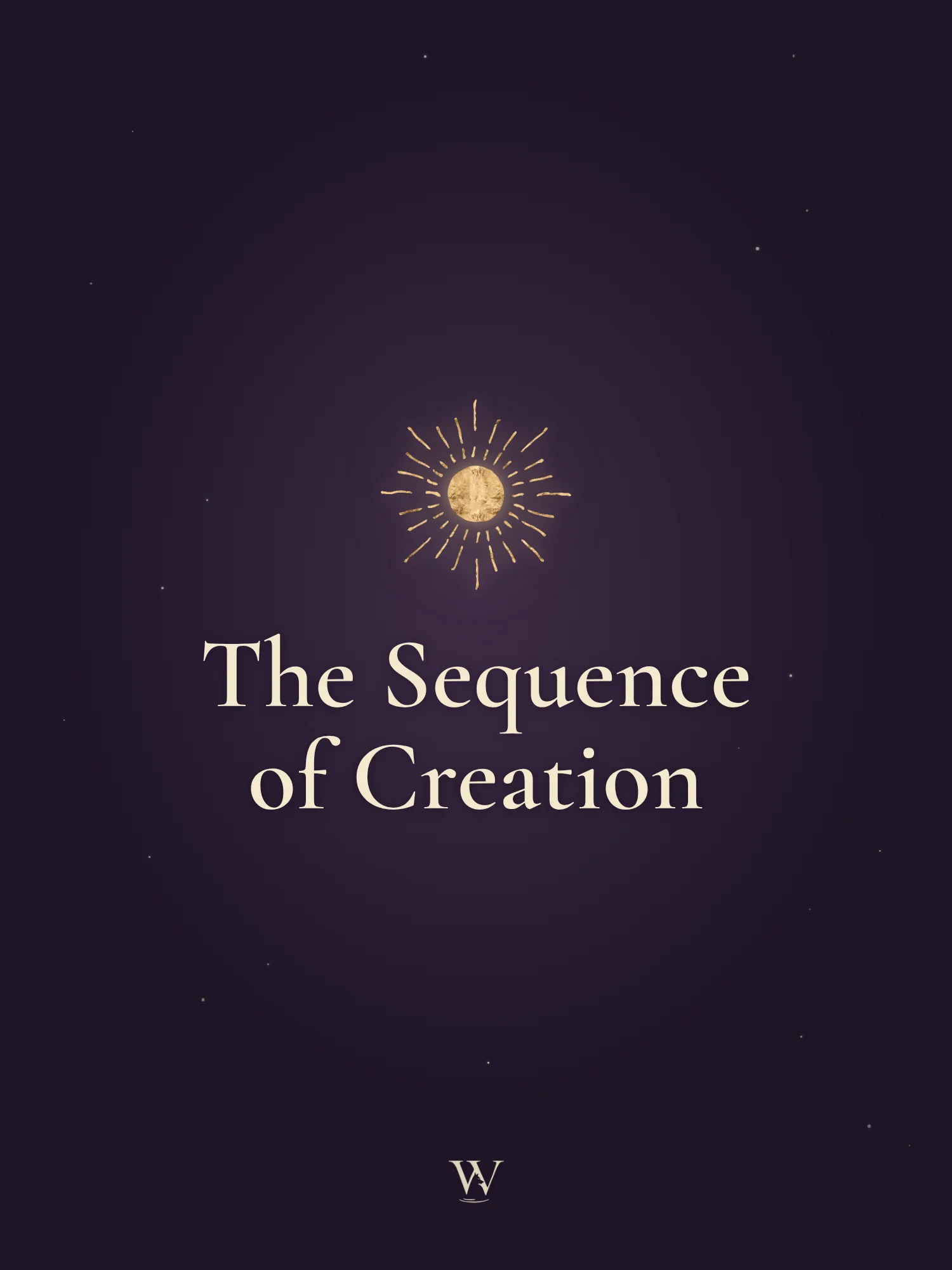 The Sequence of Creation | A Gift from Katie product image (1)