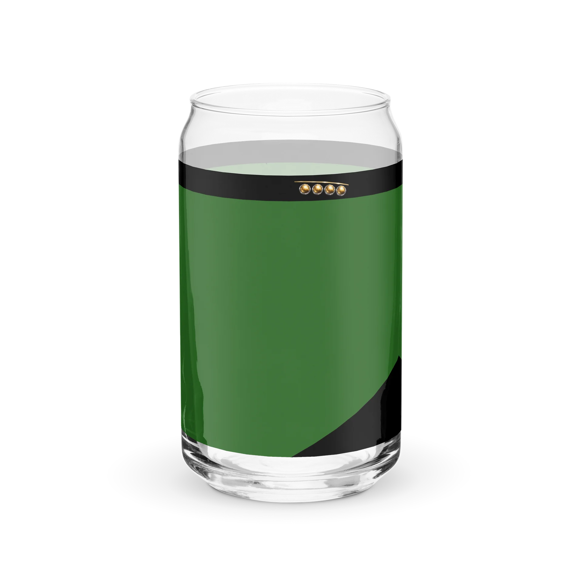 Officer Inspired Can Glass - Green Division product image (2)