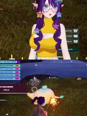 Anyone else try to sway pals into their balls with promises of a good life or is that just me? #palworld #newpals #vtuber #indievtuber #vtuberclips