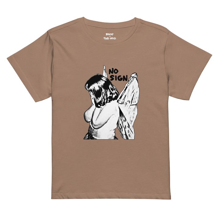 "NO SIGN" waist length women's tee product image (17)