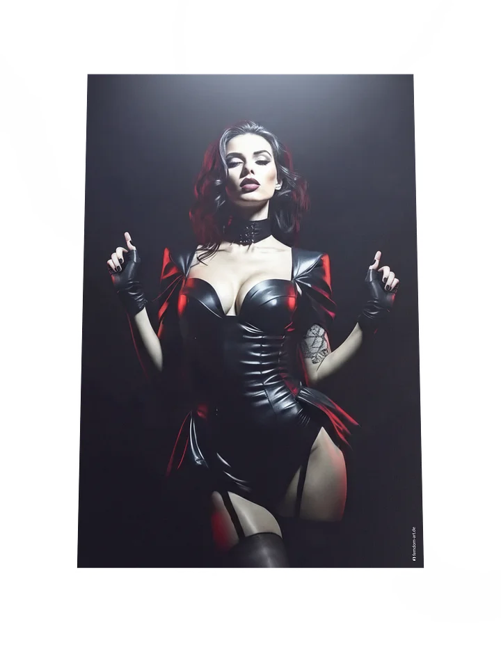Femdom Poster - Dunkle Eleganz – Souveräne Femdom Ästhetik product image (2)