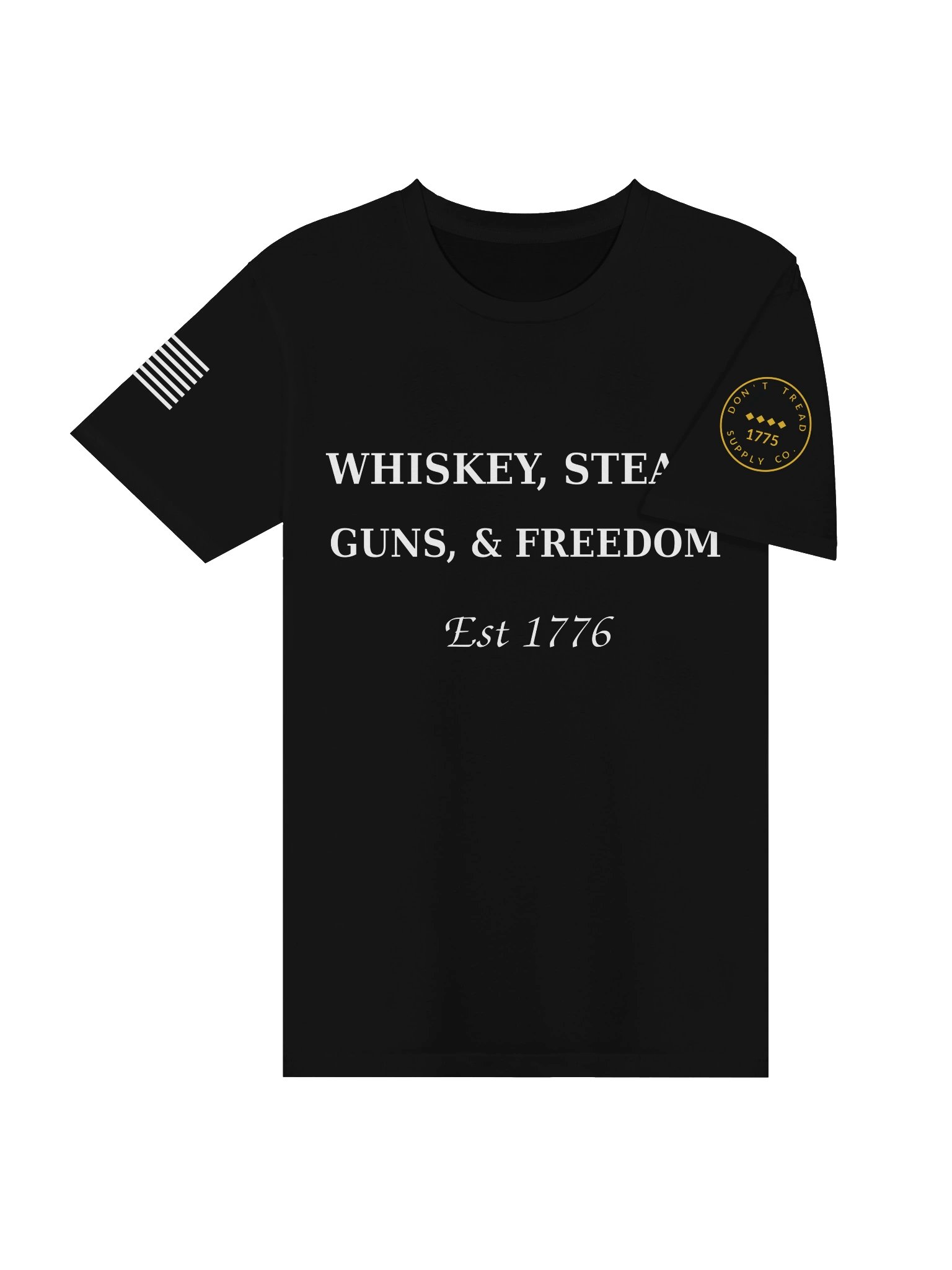 Whiskey, Steak, Guns, & Freedom Tee product image (4)