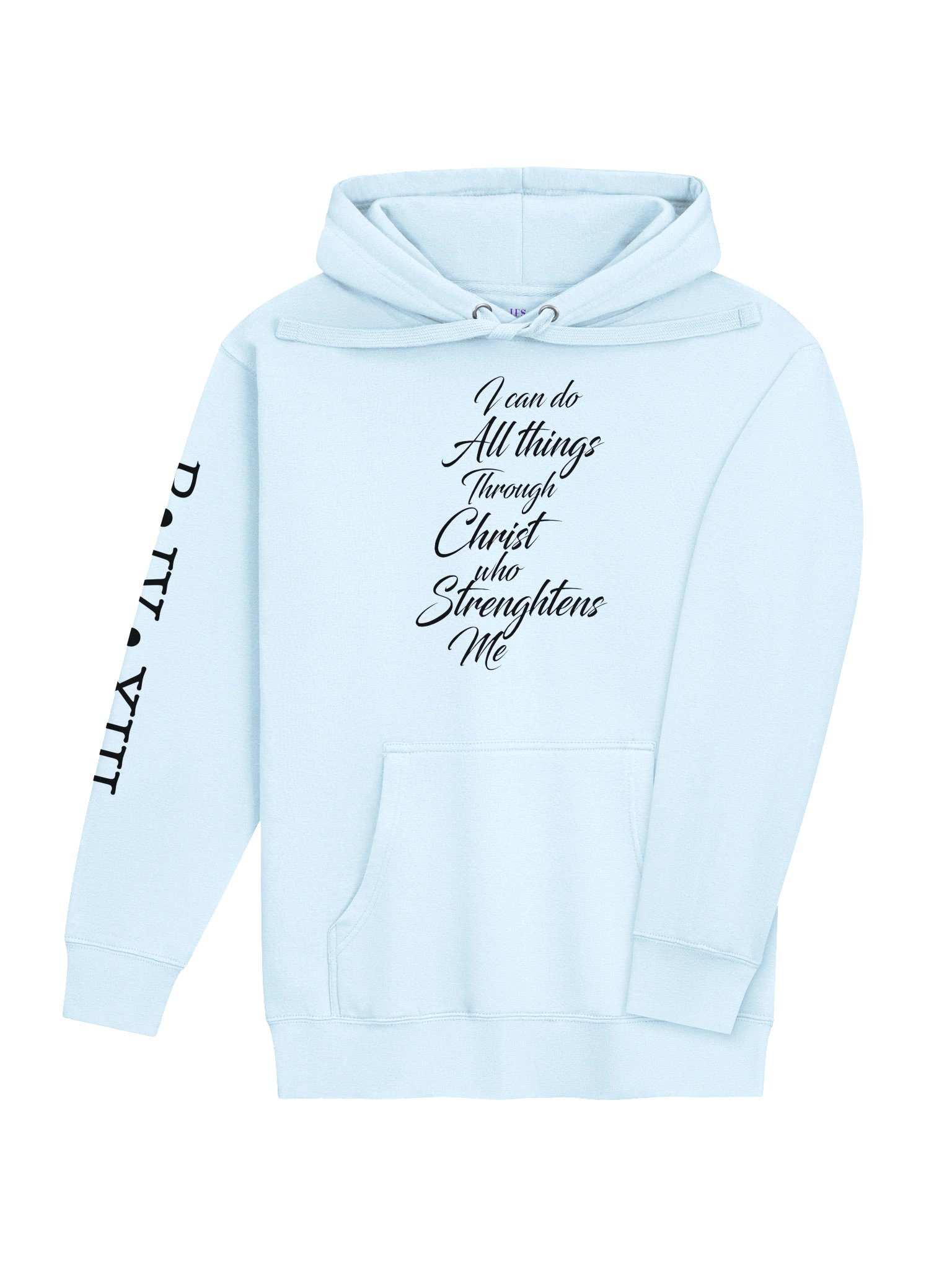 Philippians 4:13 LFS Hoodie drop product image (4)