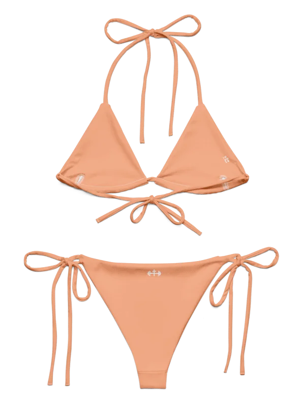 His House String Bikini Set - Coral product image (10)