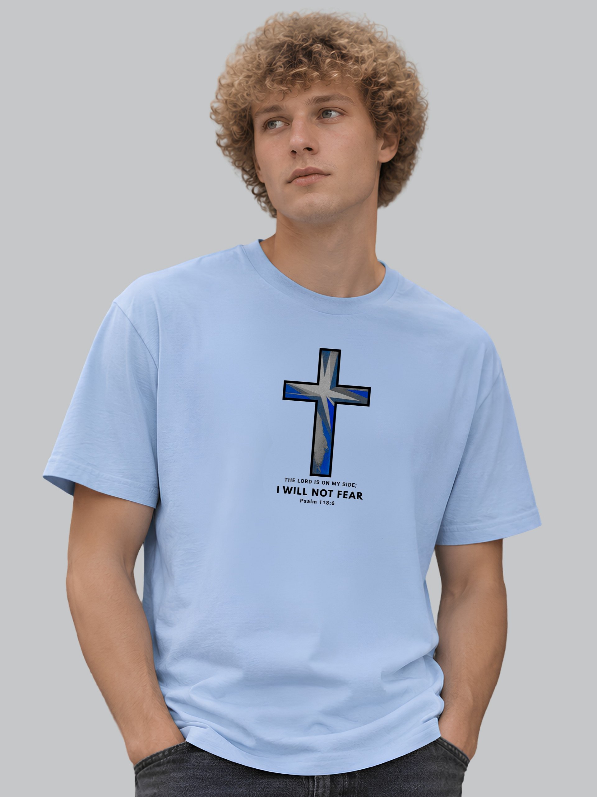 The Lord Is on My Side Scripture Psalm T-Shirt product image (1)
