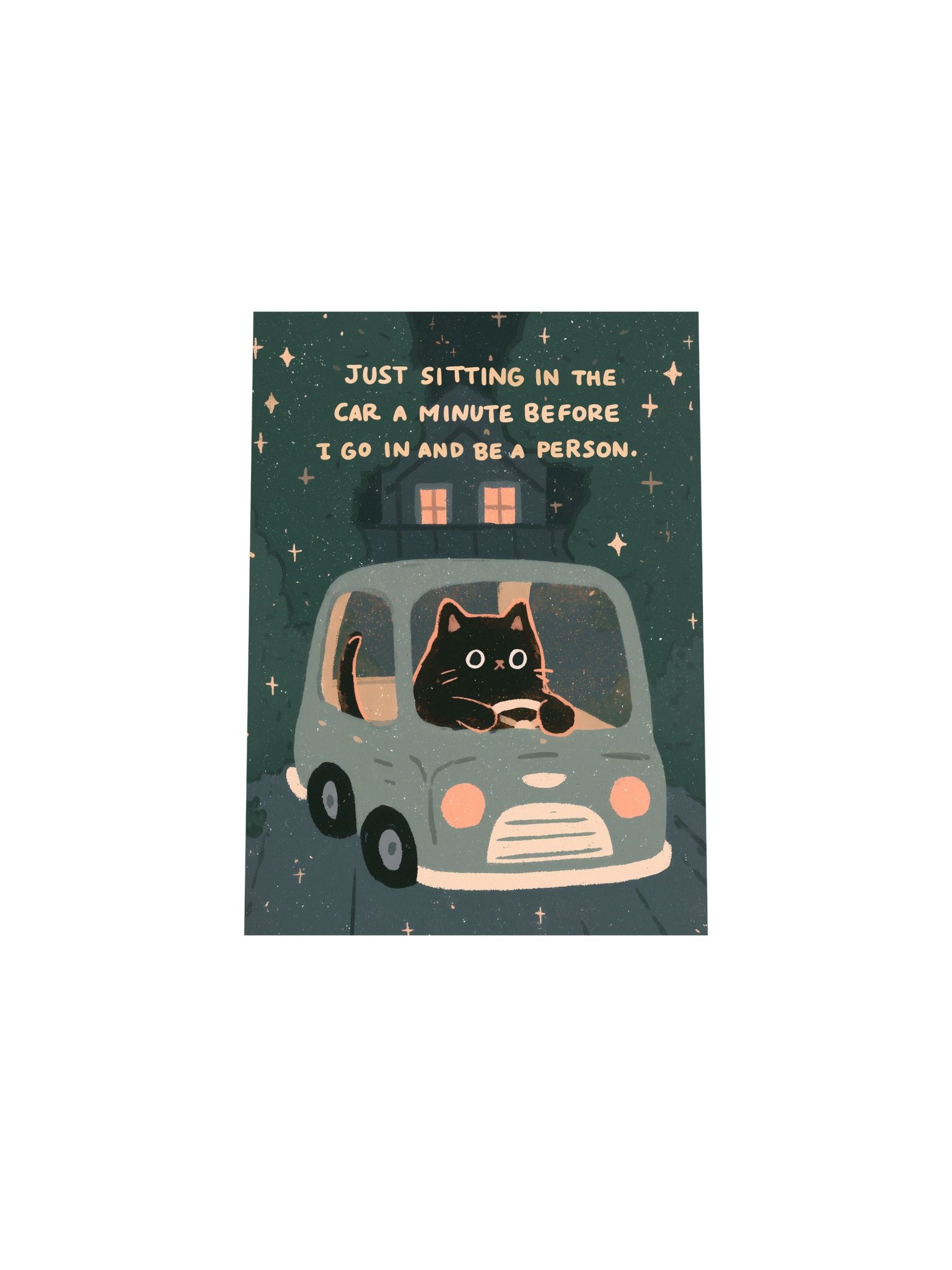 Just Sitting in the Car a Minute Poster product image (33)