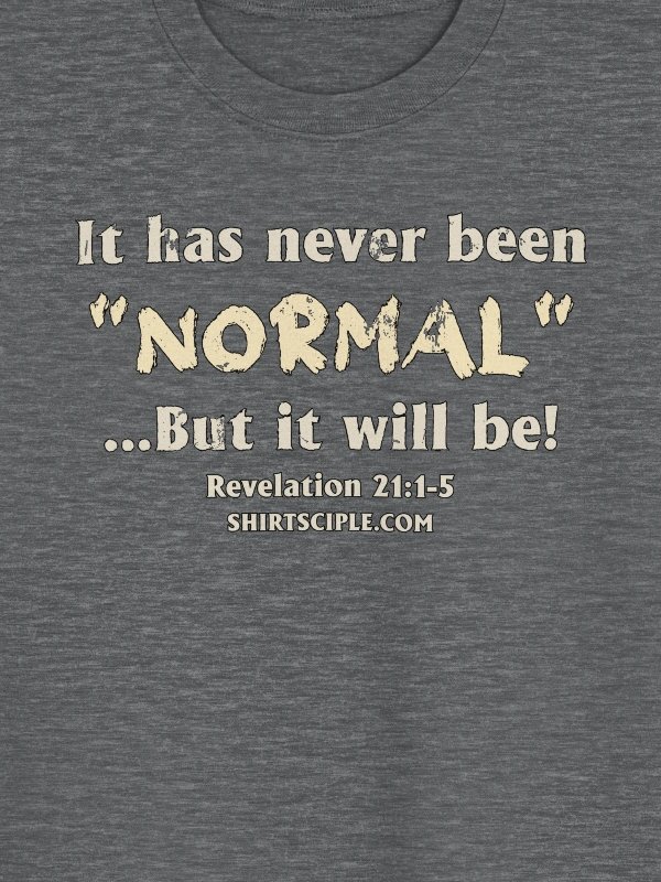 It has never been normal Sweatshirt product image (2)