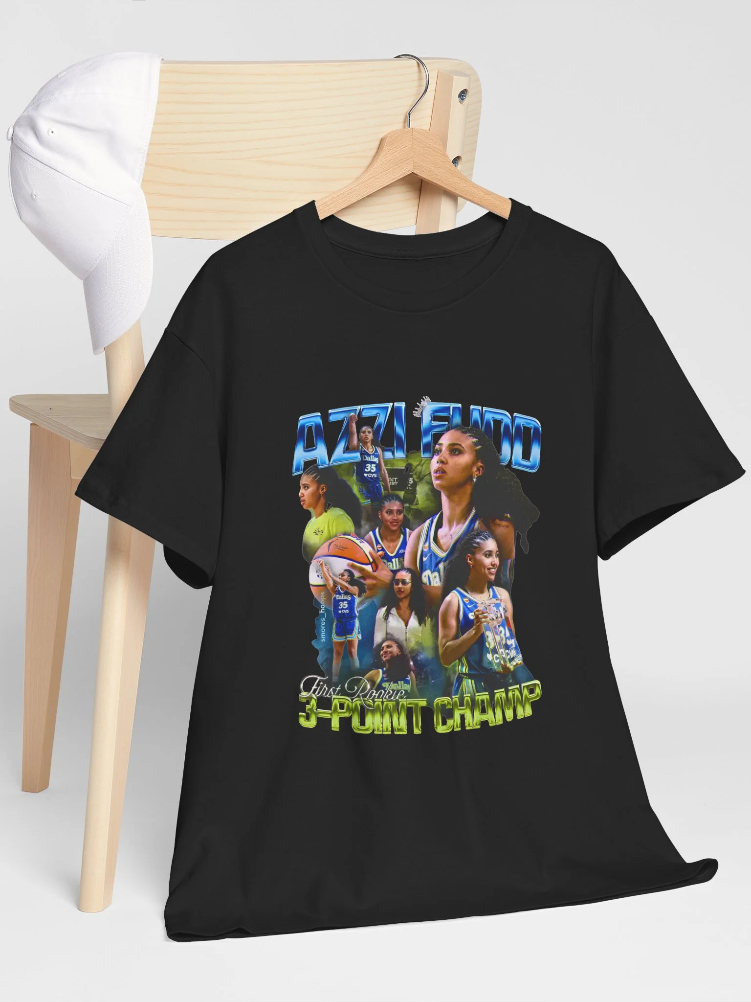 Azzi Fudd First Rookie 3 Point Champ Shirt product image (155)