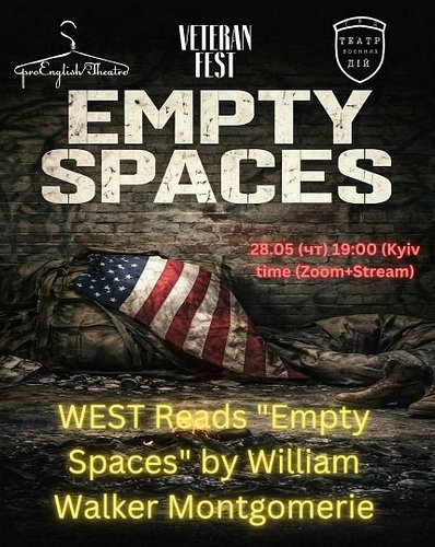 Today!!

Monthly Reads of new dramaturgy by WEST: World of English Speaking Theatres Association

This Time as a part of VETE...