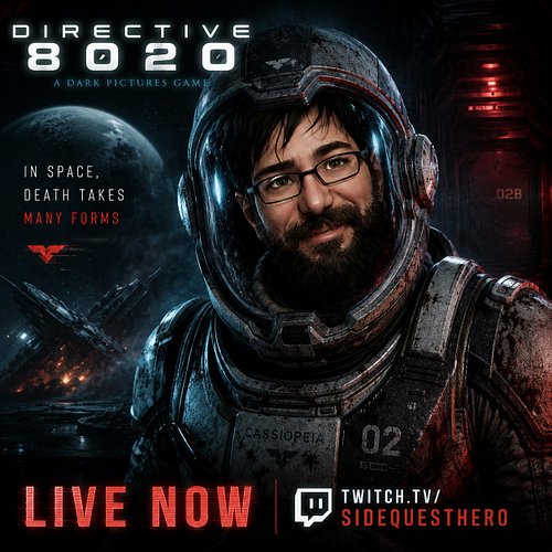 Tonight’s stream is going FULL sci-fi horror with Directive 8020 👽🚀

Huge thank you to @supermassivegames for providing me a ...