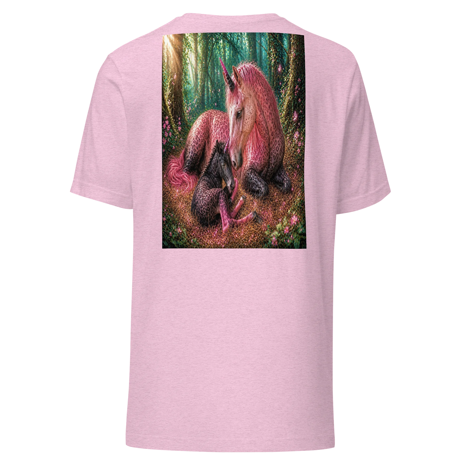 Pink Leopard Print Mother & Foal Unicorns product image (5)