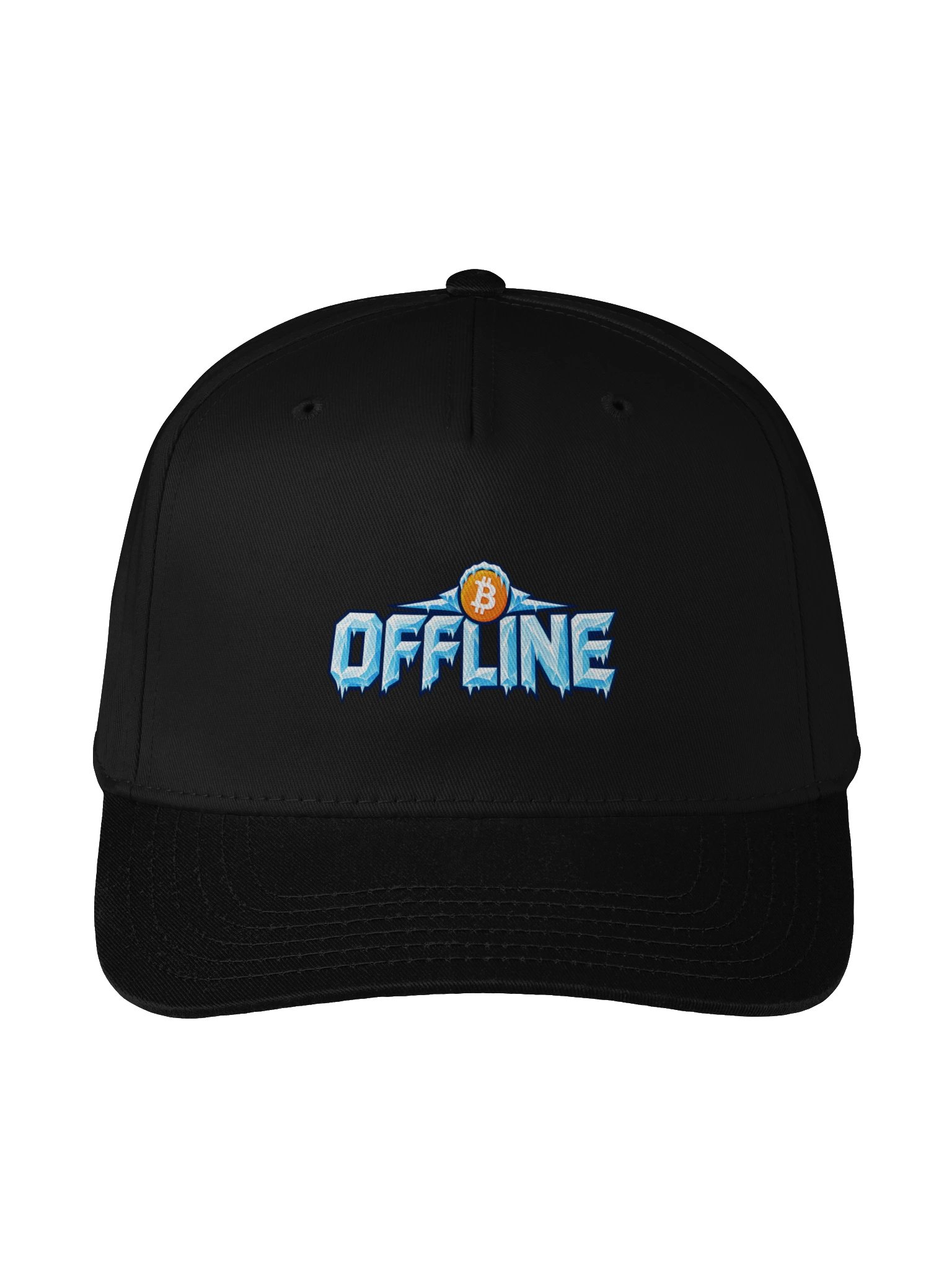 Cold Wallet — Frosted Offline Bitcoin Printed Cap product image (1)