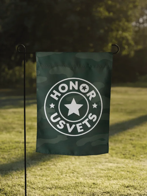 HONORUSVETS - GARDEN FLAG product image (1)