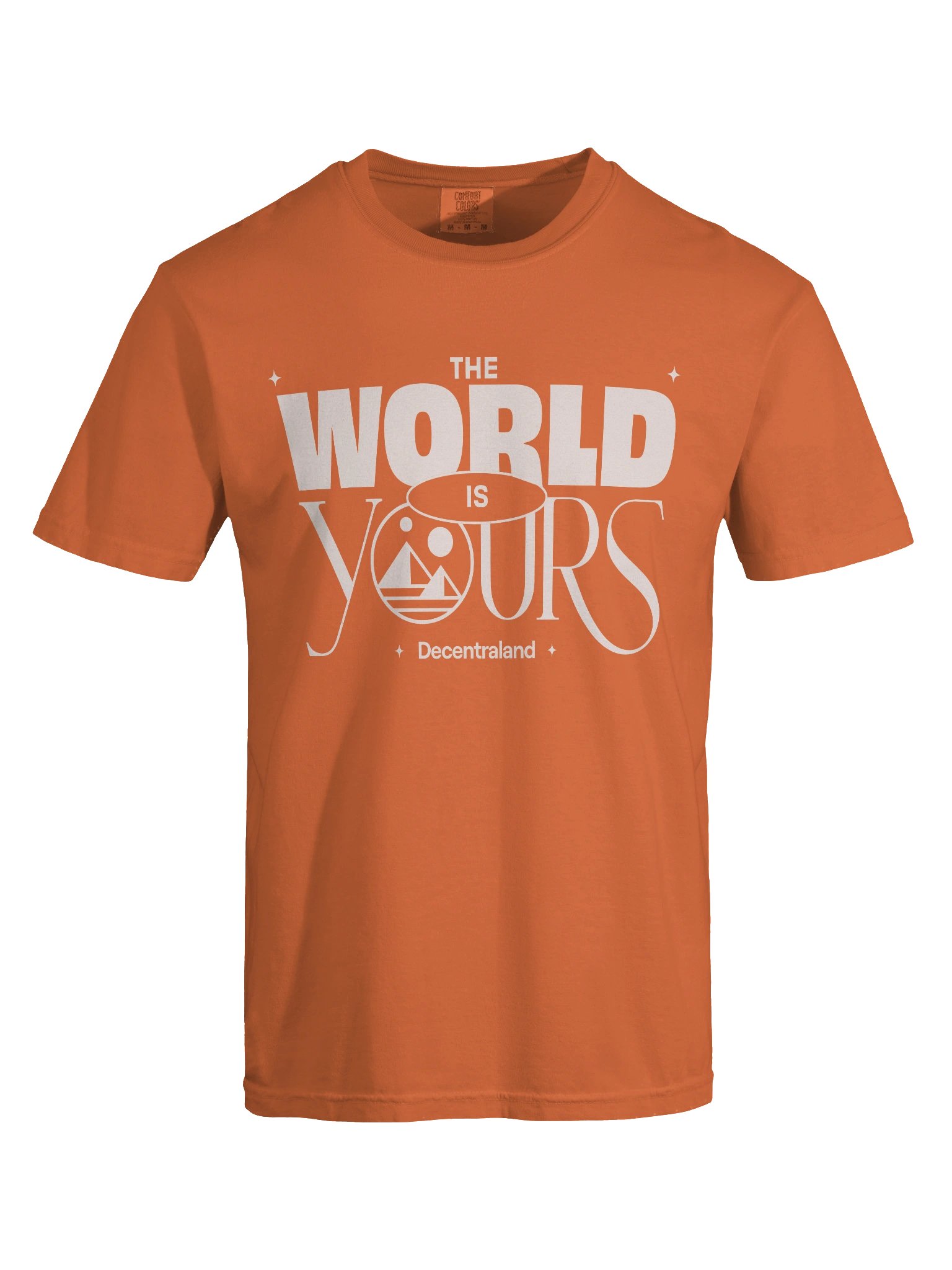 The World Is Yours T-Shirt – Orange product image (7)
