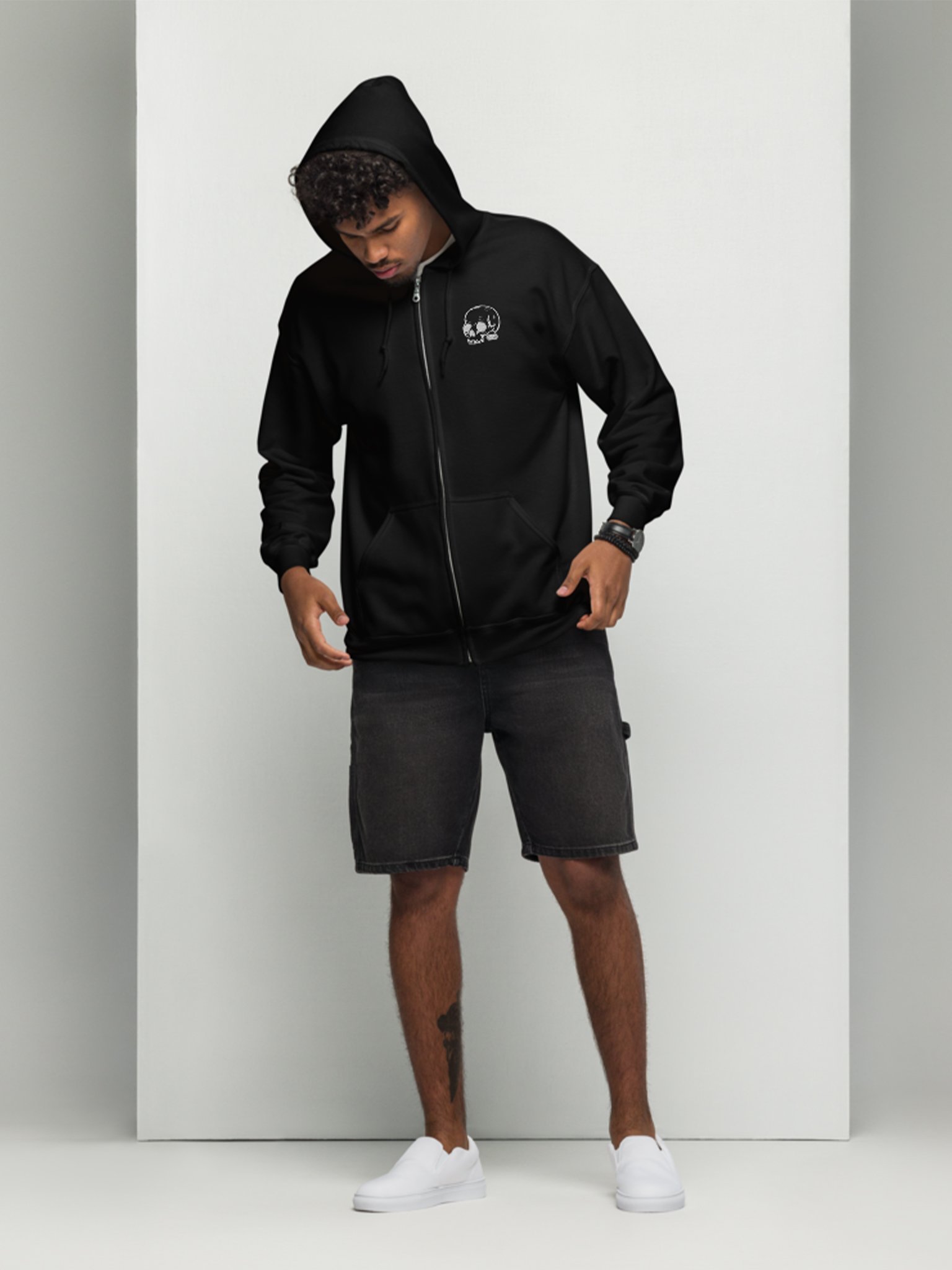 No Sleep Club Embroidered & Printed - Unisex Zip Hoodie product image (5)