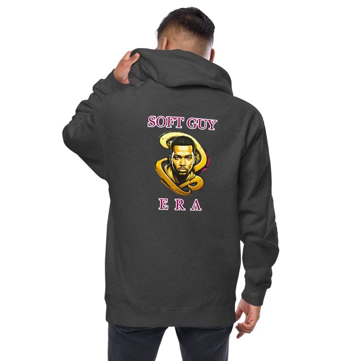 SOFT GUY ERA ZIP HOODIE (HEATHER CHARCOAL)) product image (1)