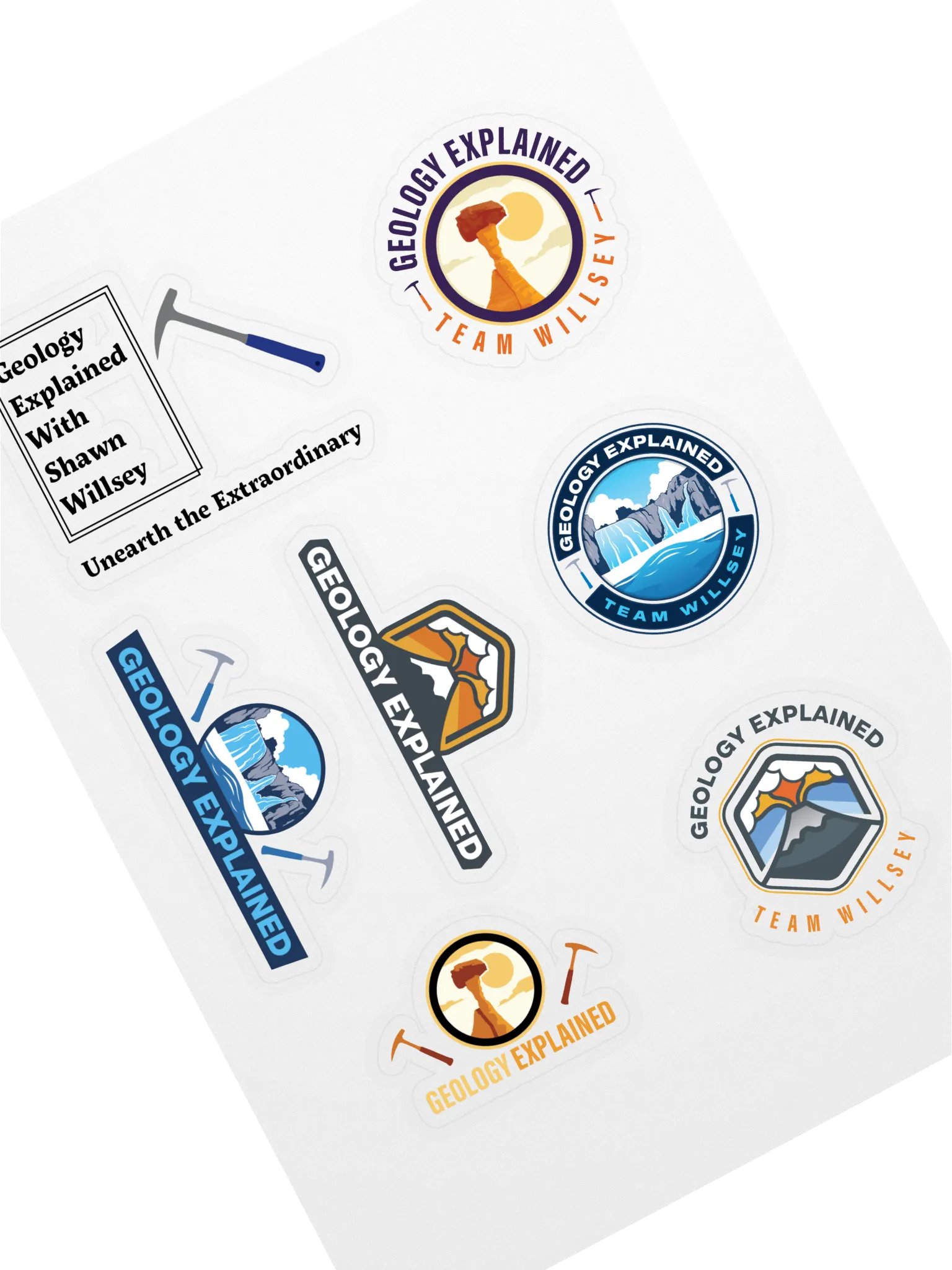 Geology Explained Sticker Sheet #2 product image (1)