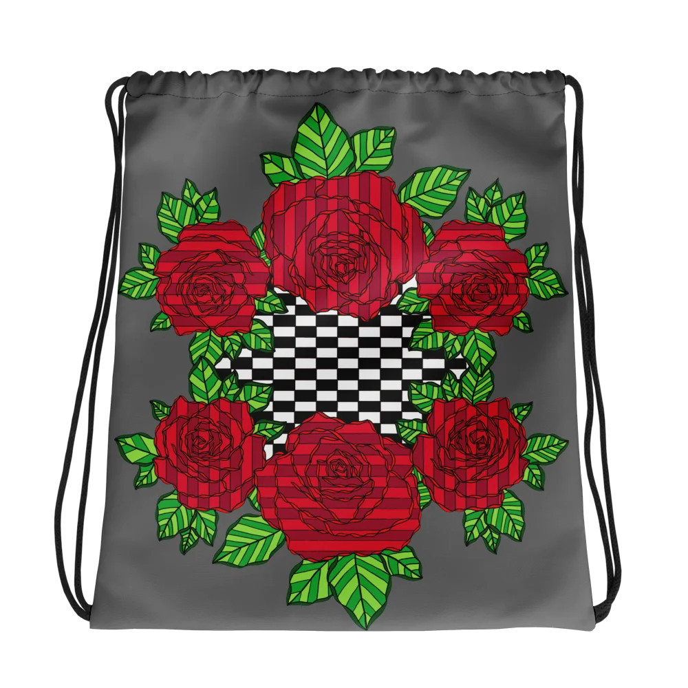Drawstring Bag (Rose-Grey) product image (1)