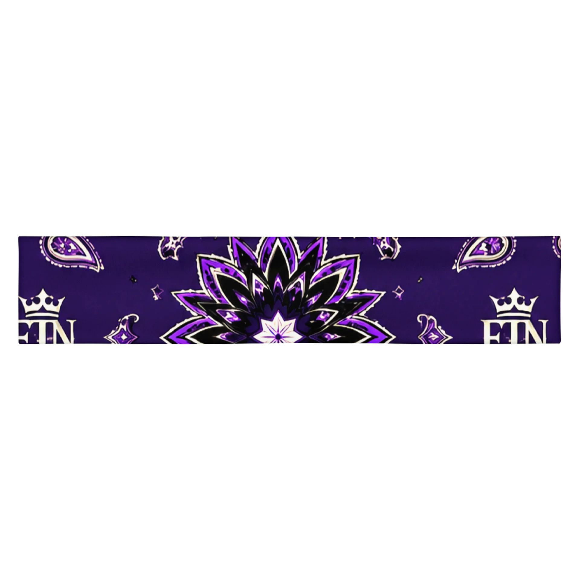 Royal Purple ETN Bandana Headband product image (1)