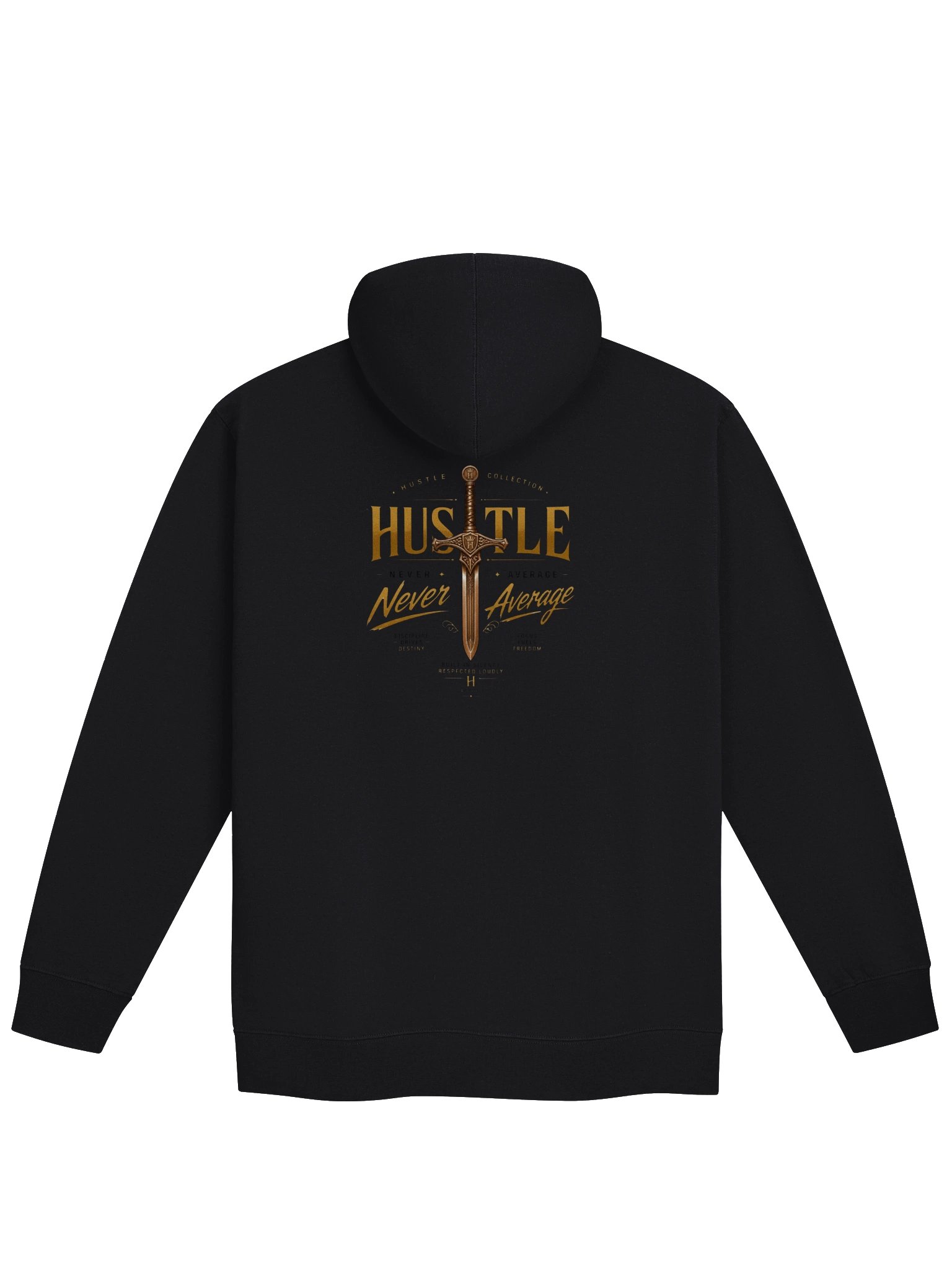 Hustle Collection Sword Graphic Zip Hoodie product image (5)