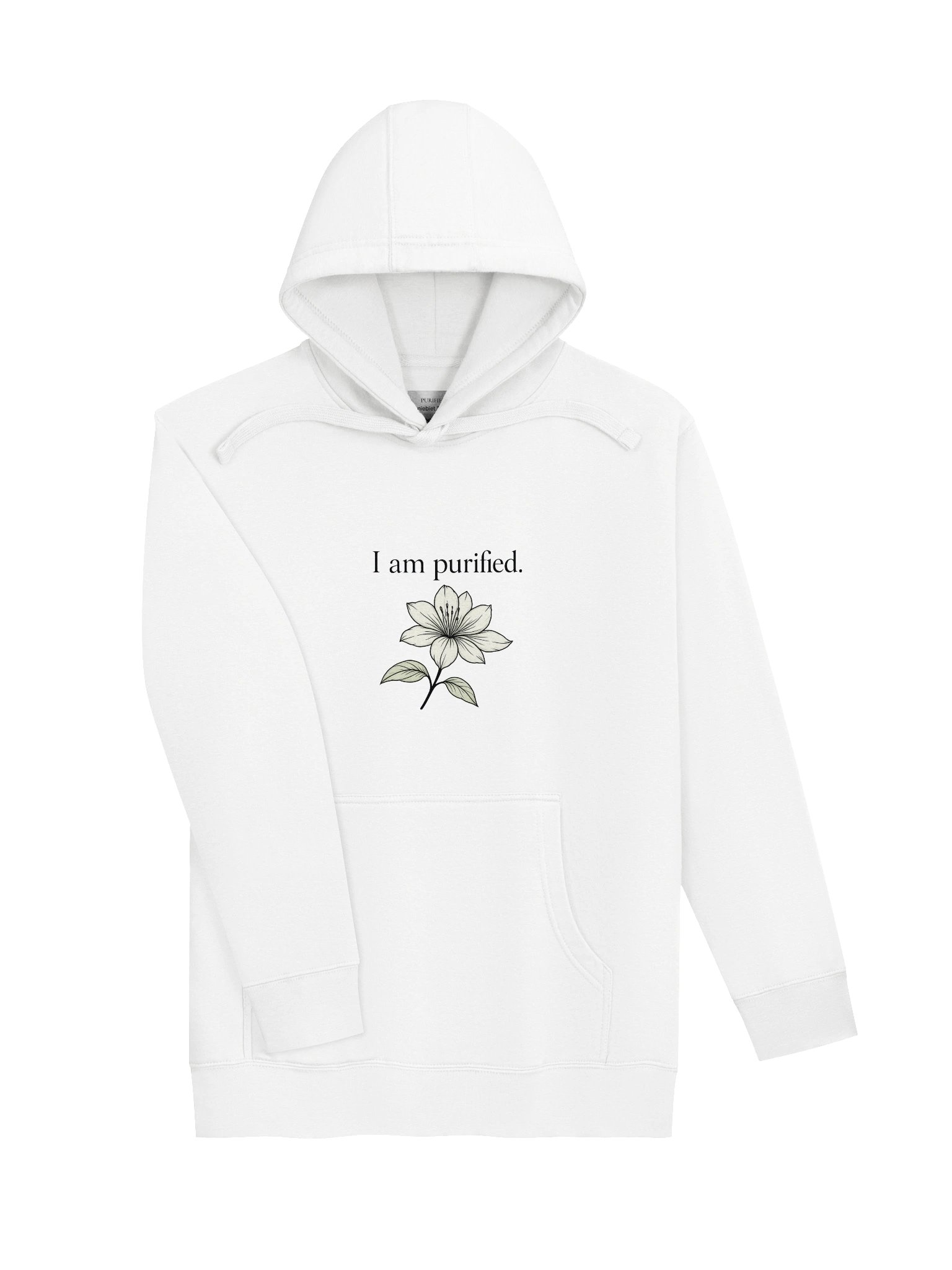 I Am Purified — Minimal Hoodie Purified Collection product image (3)