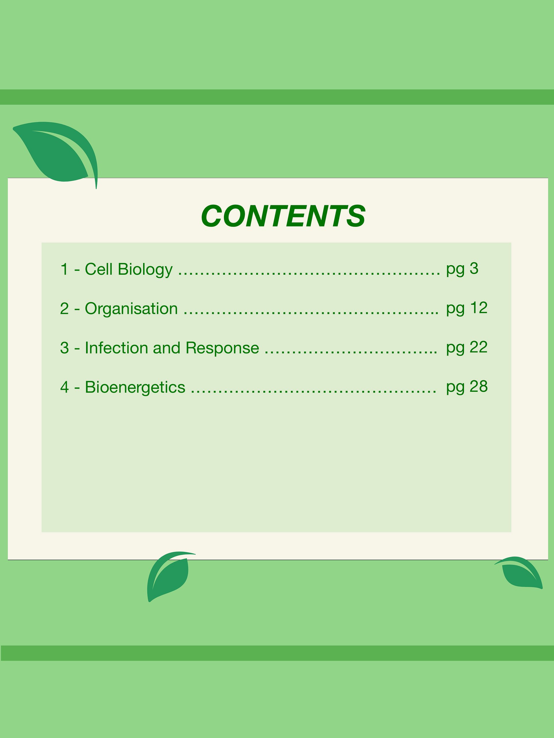 AQA GCSE Biology Paper 1 Revision Notes (35 Pages) | Revision Made Easy product image (4)