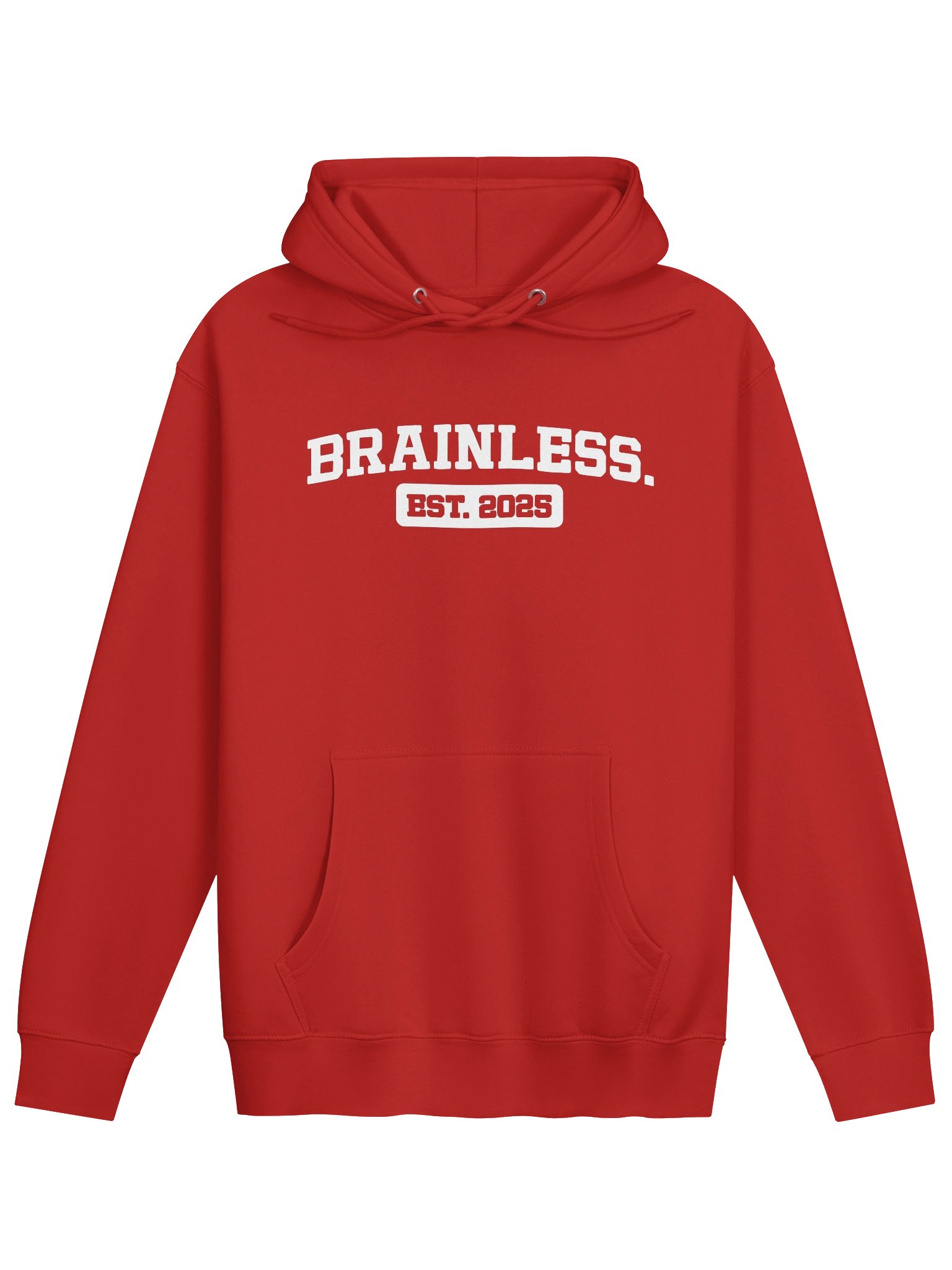 Brainless. Collegiate Hoodie (White Logo) product image (1)