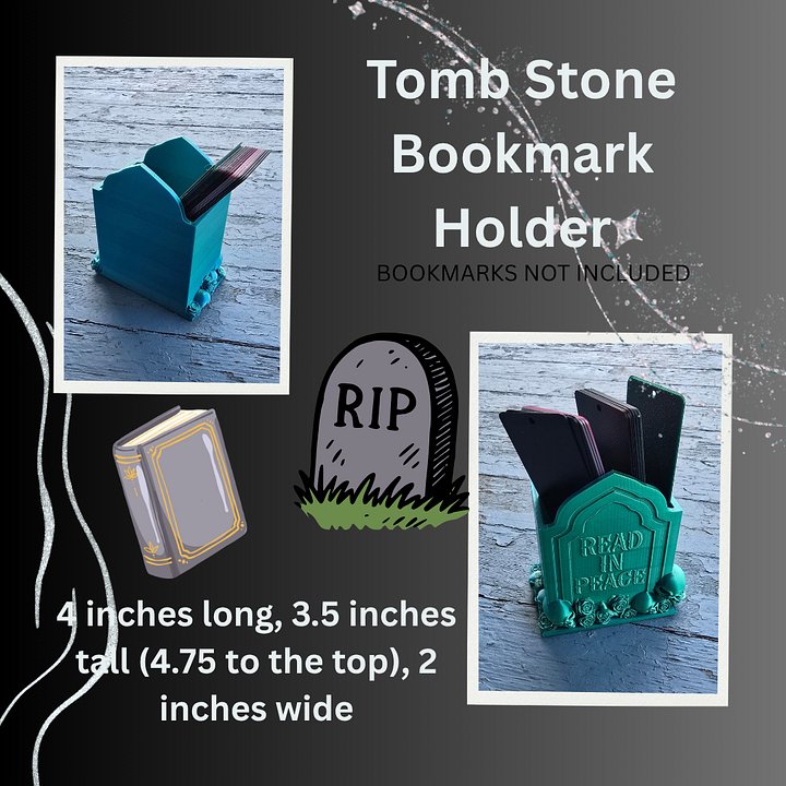 Tombstone Bookmark Holder product image (1)