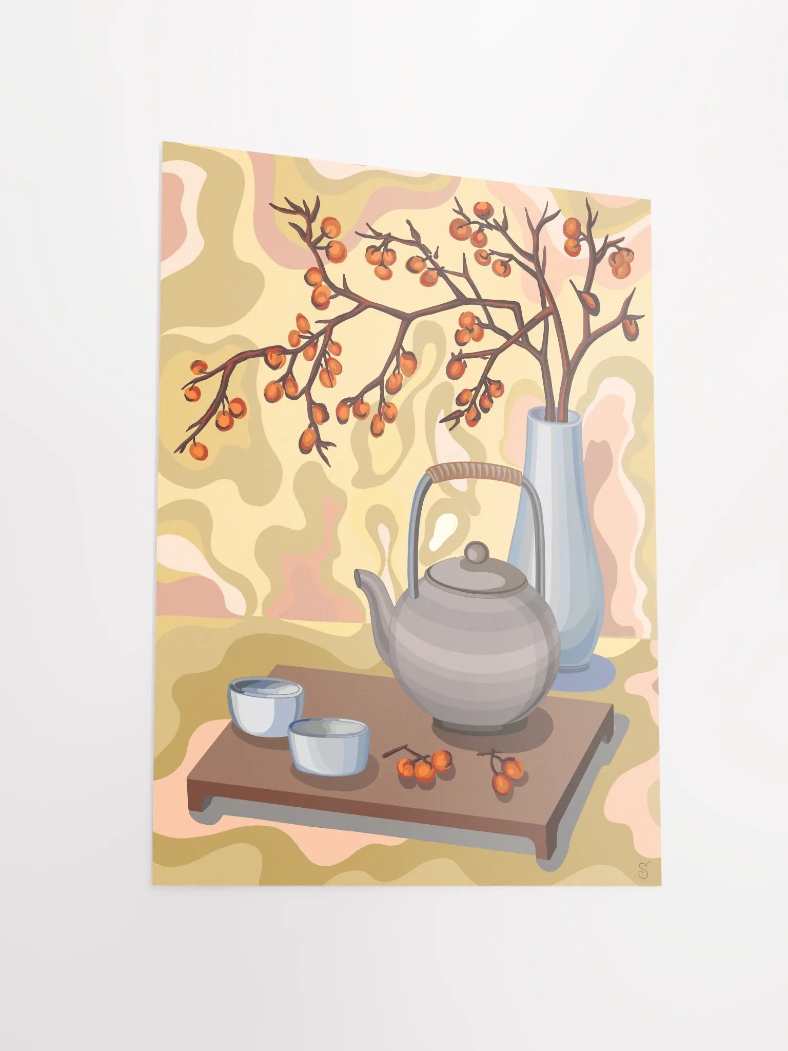 Vibrant Matte Paper Poster - Coffee Shop No. 1 product image (3)