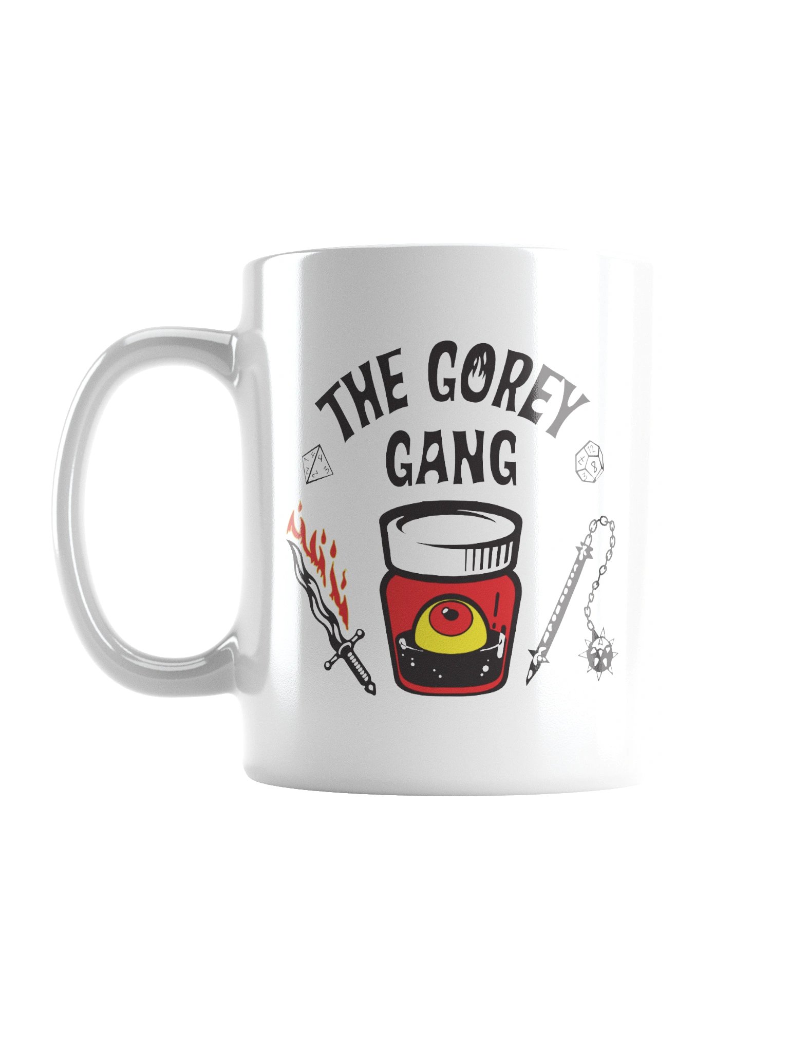 DnD Gang - White Glossy Mug product image (2)