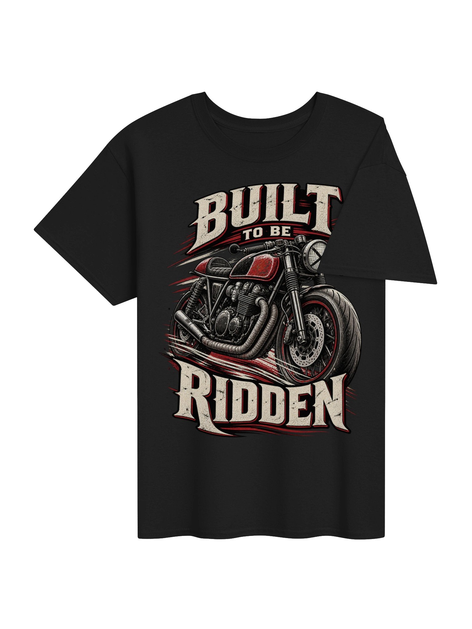 Built to Be Ridden – Vintage Café Racer T-Shirt product image (4)