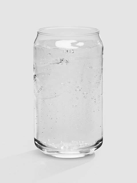Photo showing Can-Shaped Glass