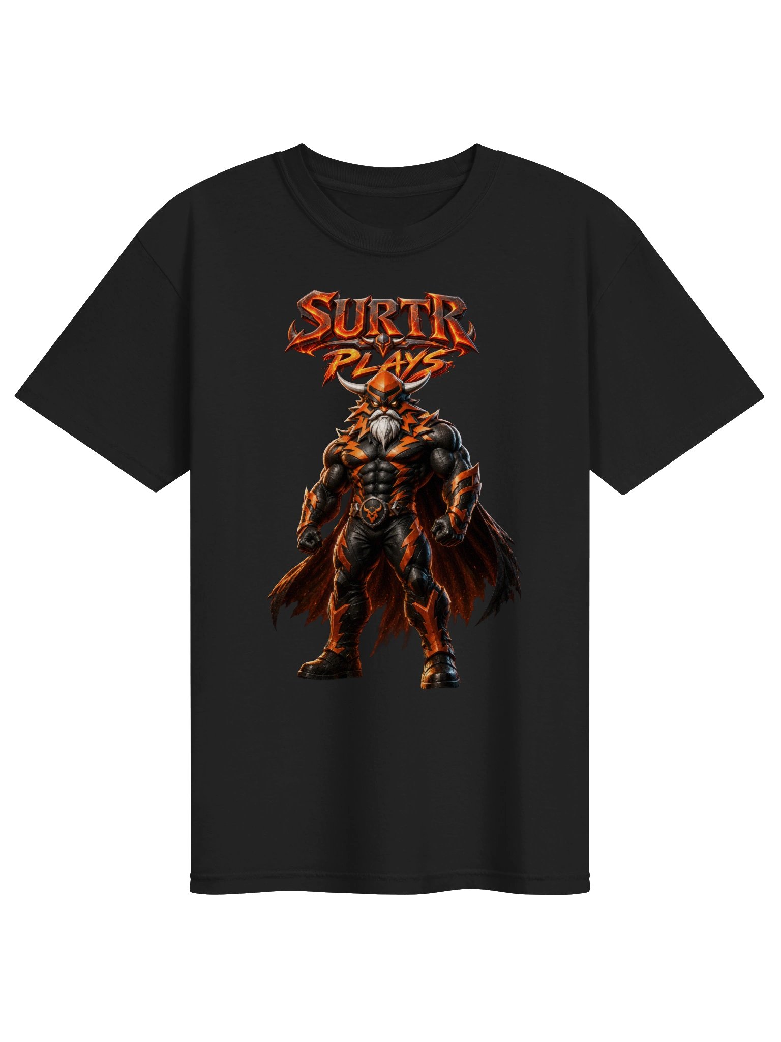 SURTR PLAYS Fiery Warrior T-Shirt product image (1)