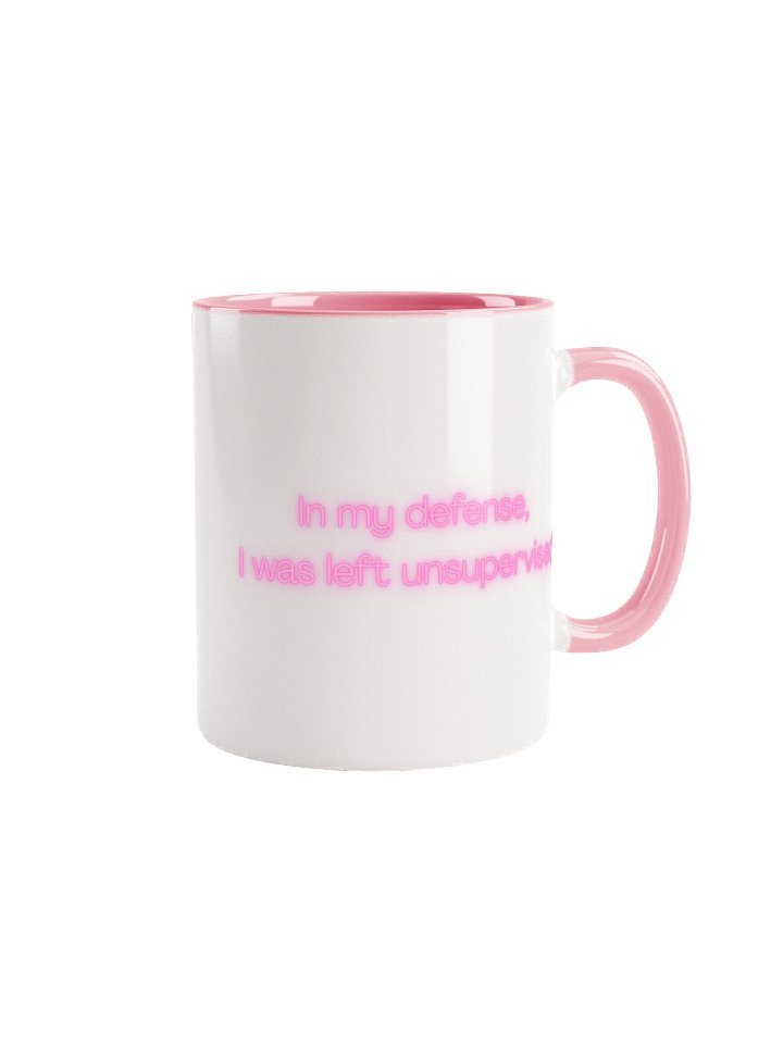 Whimsical Whiskers Ceramic Mug (Pink) product image (1)