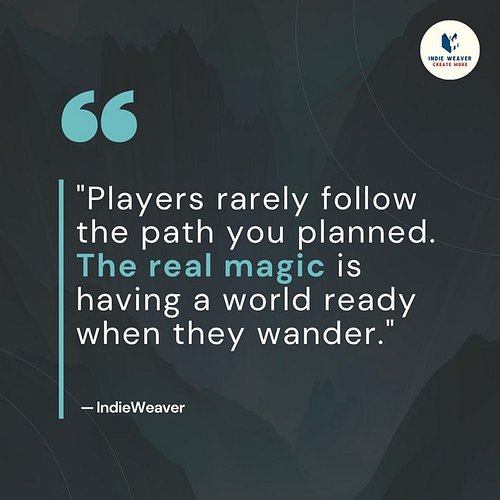 🧙 A little GM wisdom:

