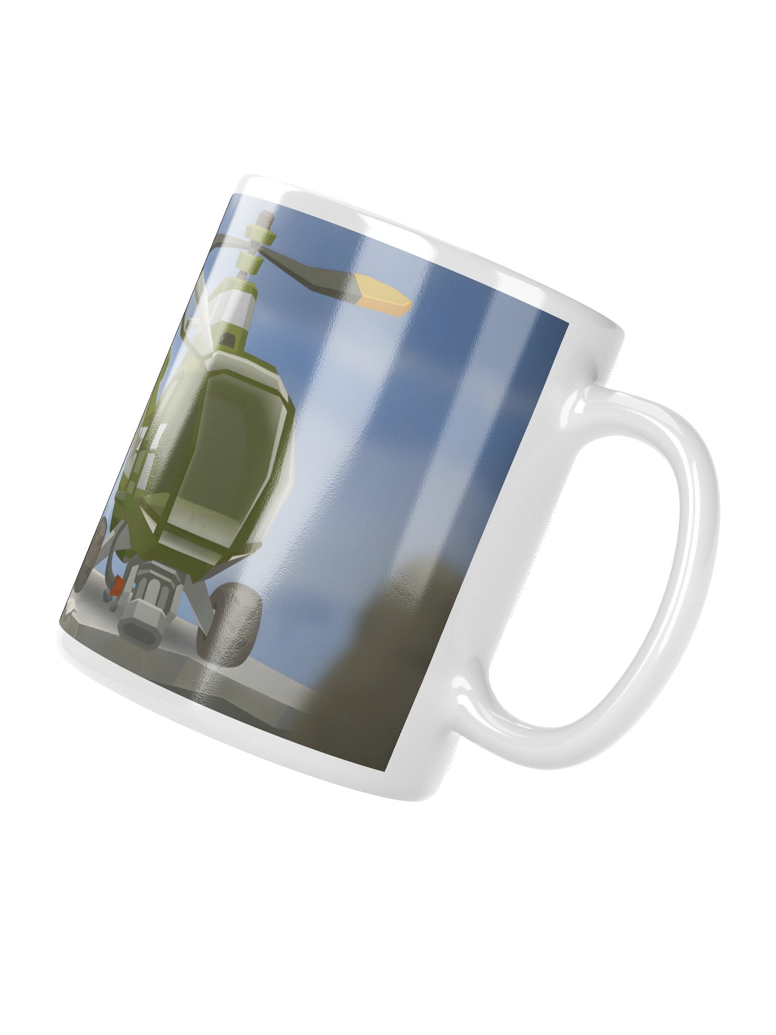 Worm & Helicopter | Posters | Mugs product image (8)