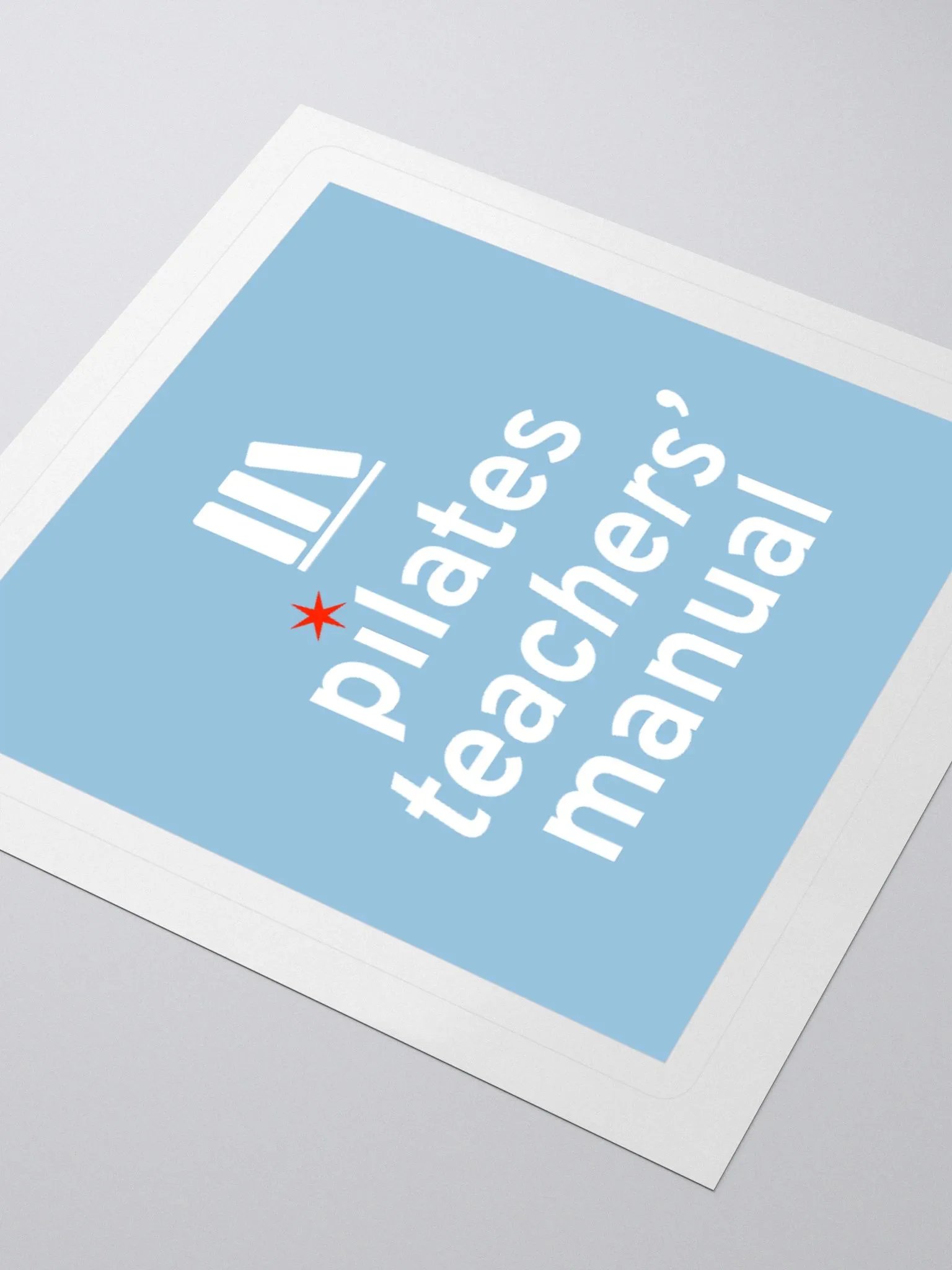 Sticker - Pilates Teachers' Manual podcast product image (3)